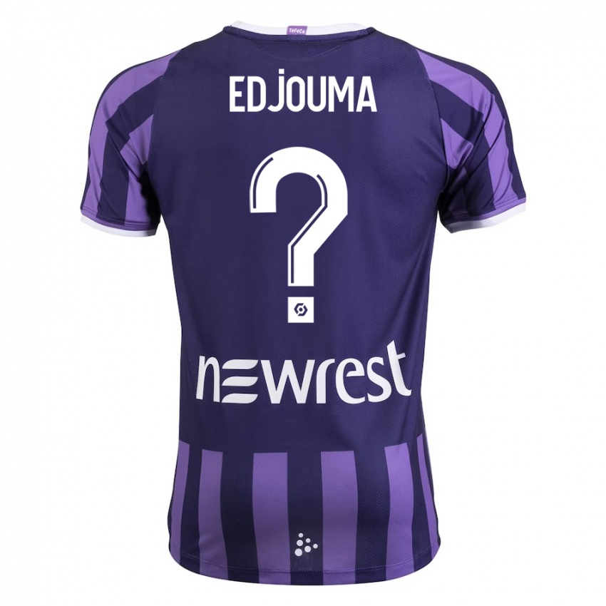 Kvinder Noah Edjouma #0 Lilla Udebane Spillertrøjer 2023/24 Trøje T-Shirt