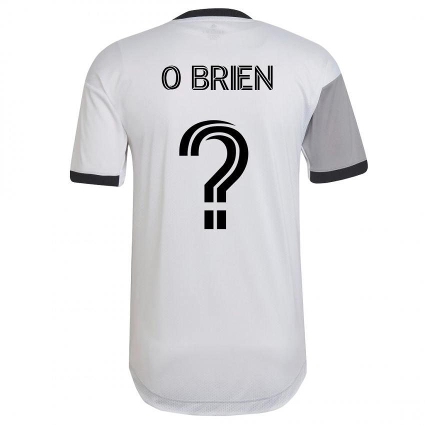Kvinder Alexander O'brien #0 Hvid Udebane Spillertrøjer 2023/24 Trøje T-Shirt