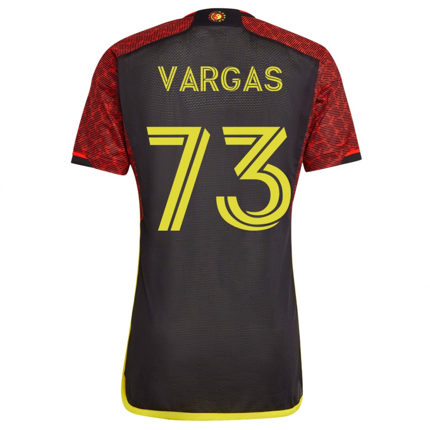 Kvinder Obed Vargas #73 Appelsin Udebane Spillertrøjer 2023/24 Trøje T-Shirt
