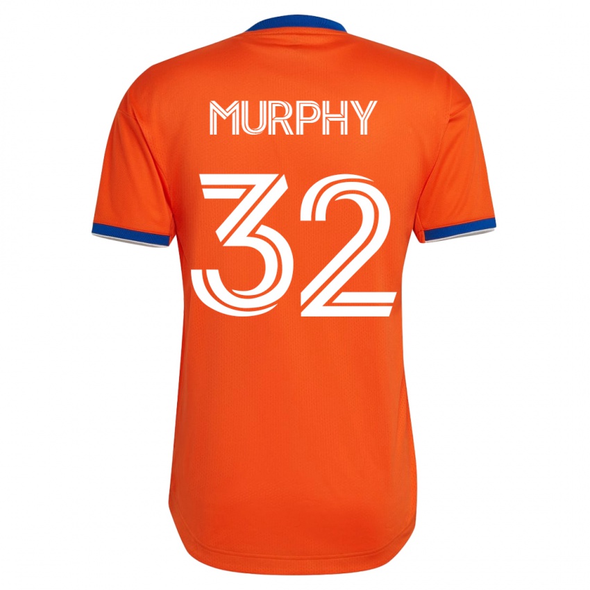 Kvinder Ian Murphy #32 Hvid Udebane Spillertrøjer 2023/24 Trøje T-Shirt