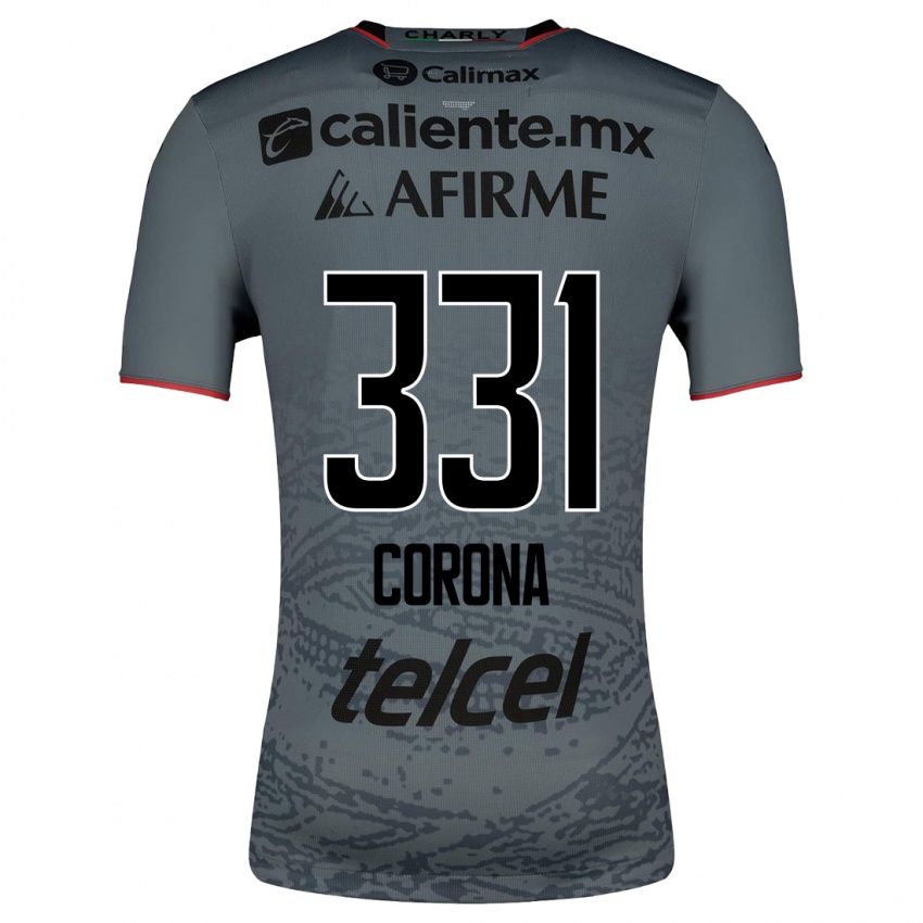 Kvinder José Corona #331 Grå Udebane Spillertrøjer 2023/24 Trøje T-Shirt