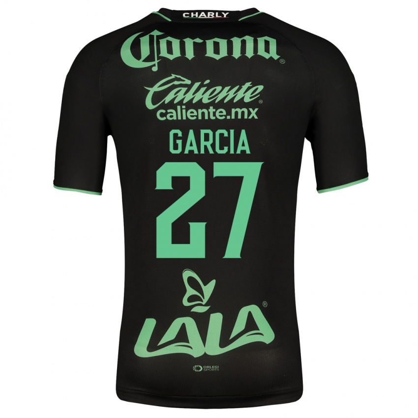 Kvinder Joel Garcia #27 Sort Udebane Spillertrøjer 2023/24 Trøje T-Shirt
