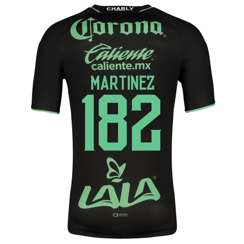 Kvinder Diego Martínez #182 Sort Udebane Spillertrøjer 2023/24 Trøje T-Shirt
