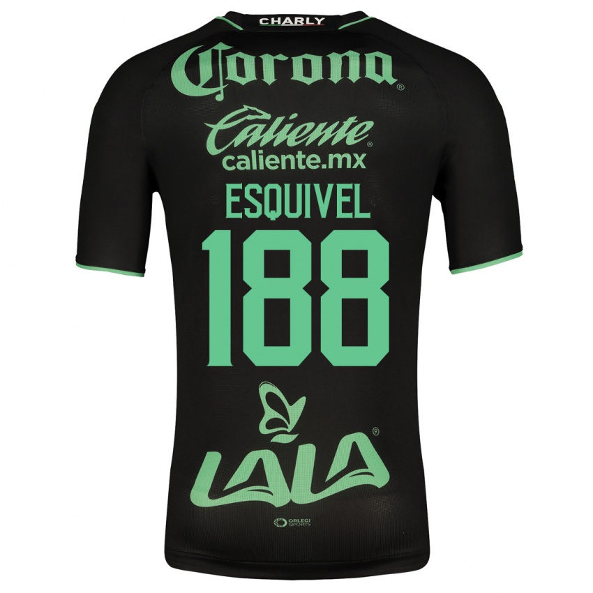 Kvinder Bruno Esquivel #188 Sort Udebane Spillertrøjer 2023/24 Trøje T-Shirt