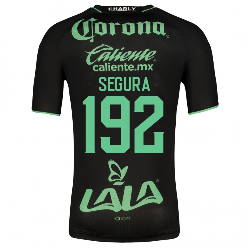 Kvinder Gustavo Segura #192 Sort Udebane Spillertrøjer 2023/24 Trøje T-Shirt