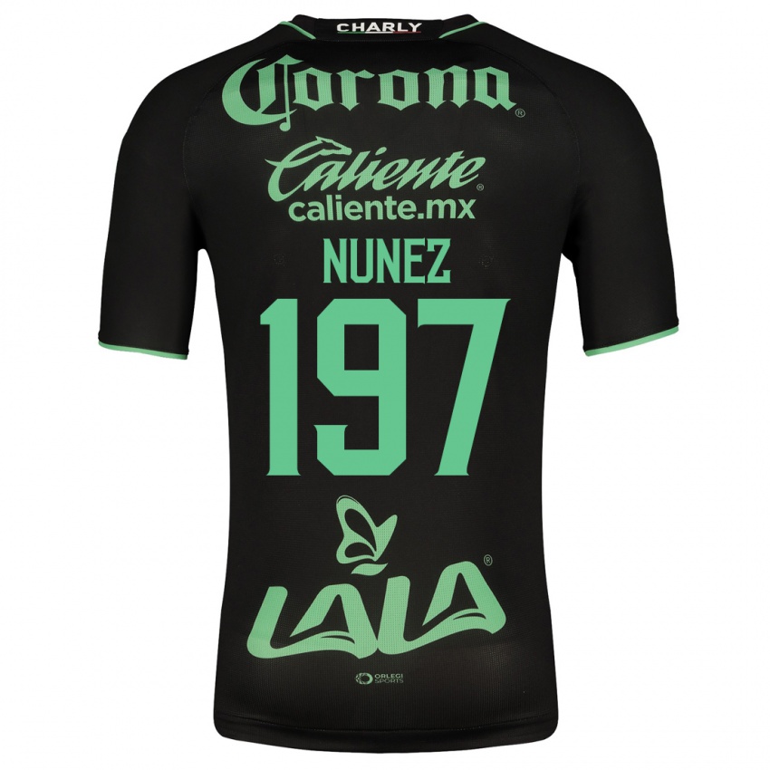 Kvinder Kevin Núñez #197 Sort Udebane Spillertrøjer 2023/24 Trøje T-Shirt