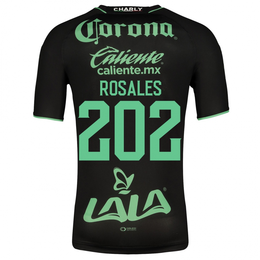 Kvinder Luis Rosales #202 Sort Udebane Spillertrøjer 2023/24 Trøje T-Shirt
