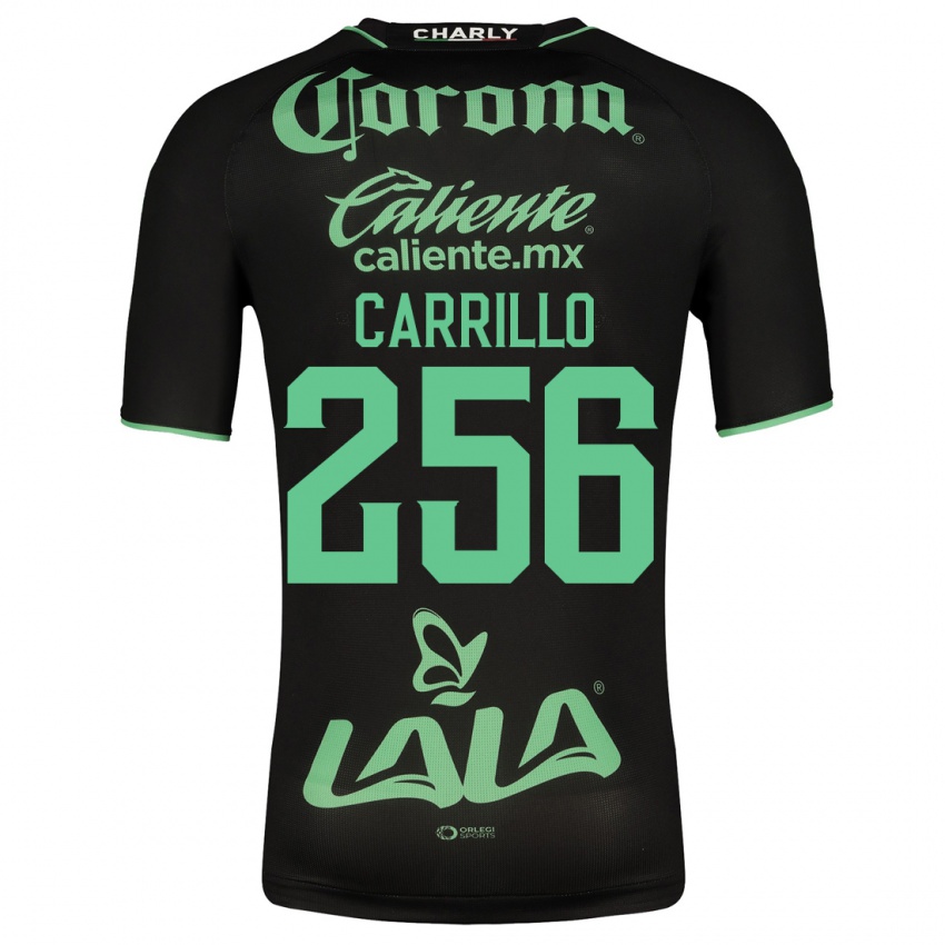 Kvinder Stéphano Carrillo #256 Sort Udebane Spillertrøjer 2023/24 Trøje T-Shirt