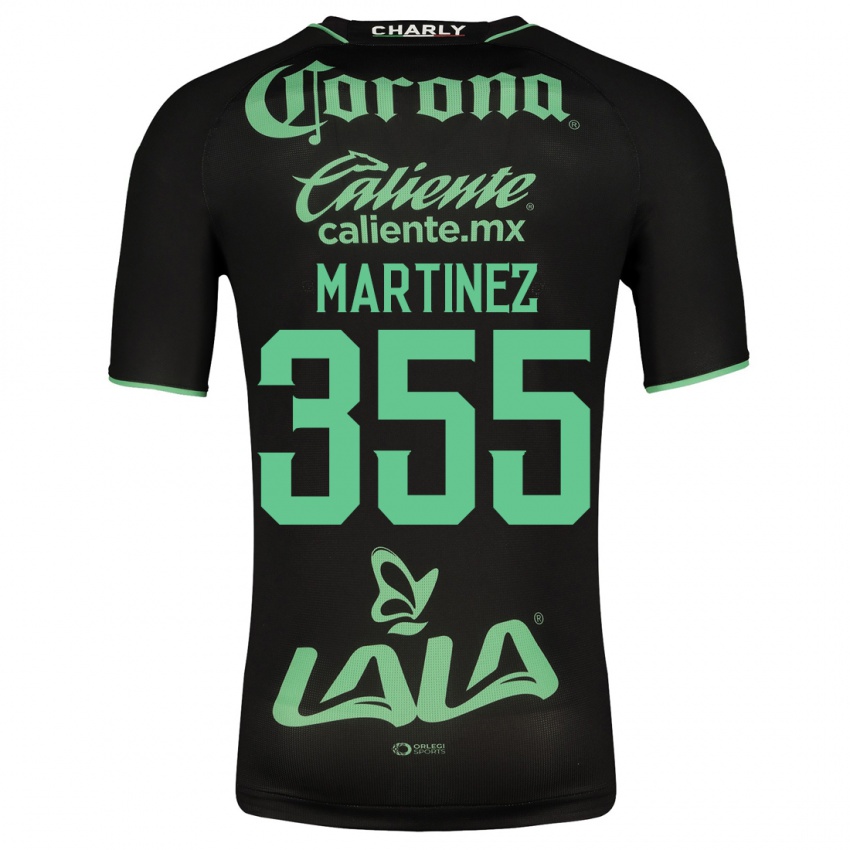 Kvinder Leonardo Martinez #355 Sort Udebane Spillertrøjer 2023/24 Trøje T-Shirt