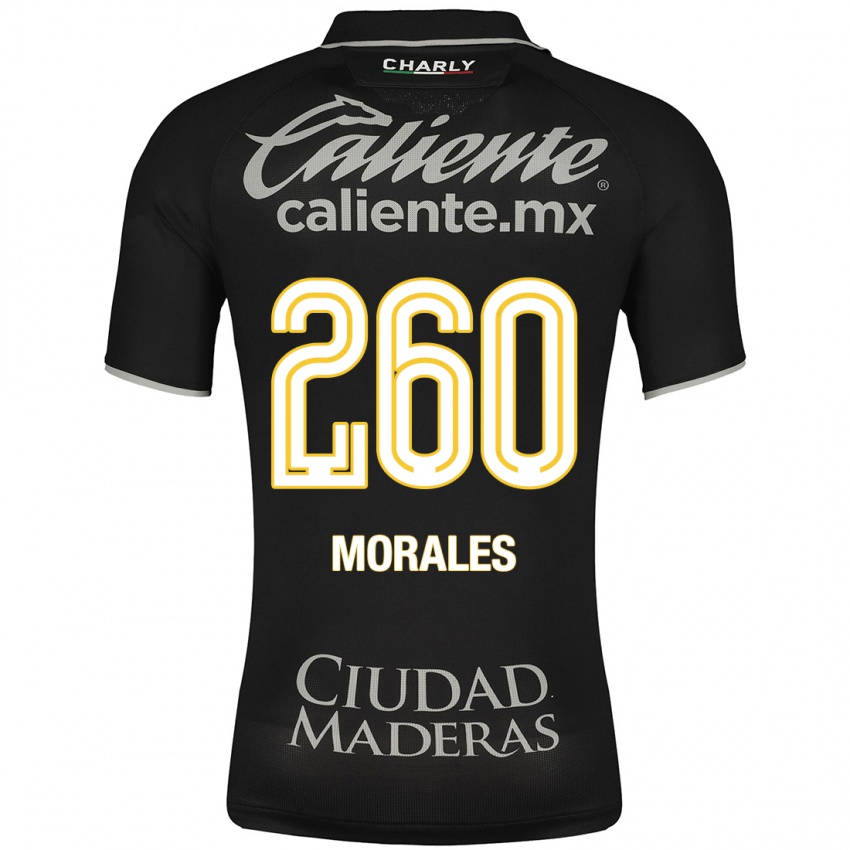 Kvinder Daniel Morales #260 Sort Udebane Spillertrøjer 2023/24 Trøje T-Shirt