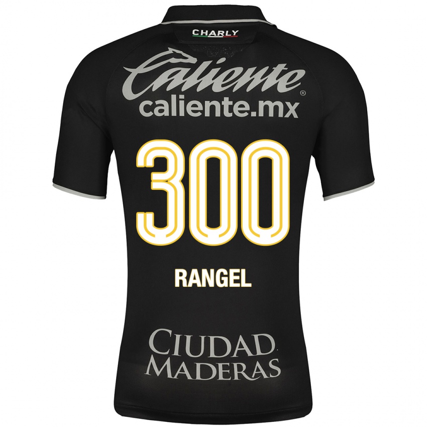 Kvinder Luis Rangel #300 Sort Udebane Spillertrøjer 2023/24 Trøje T-Shirt