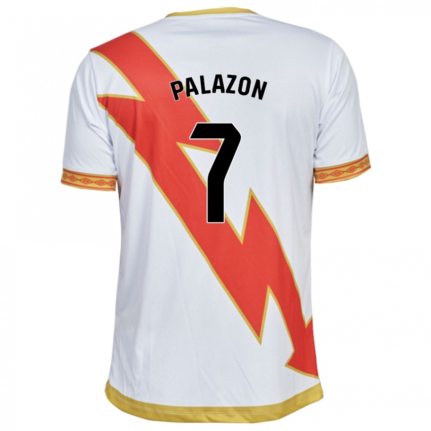 Børn Isi Palazón #7 Hvid Hjemmebane Spillertrøjer 2023/24 Trøje T-Shirt