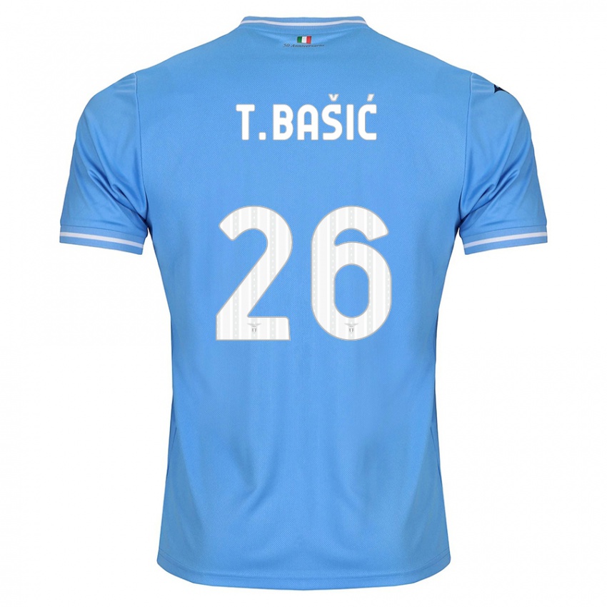 Børn Toma Basic #26 Blå Hjemmebane Spillertrøjer 2023/24 Trøje T-Shirt