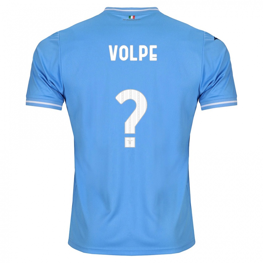Børn Marco Volpe #0 Blå Hjemmebane Spillertrøjer 2023/24 Trøje T-Shirt