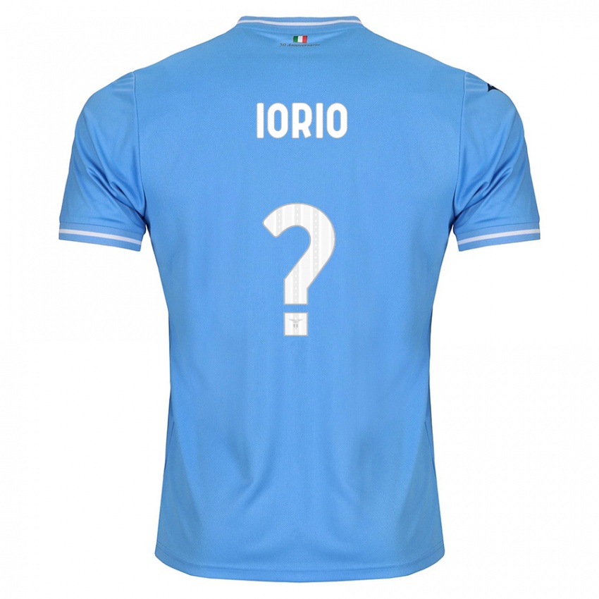 Børn Antonio Iorio #0 Blå Hjemmebane Spillertrøjer 2023/24 Trøje T-Shirt