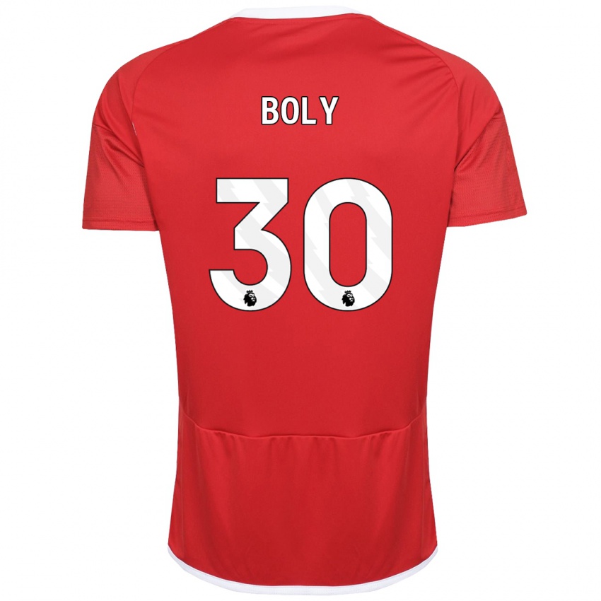 Børn Willy Boly #30 Rød Hjemmebane Spillertrøjer 2023/24 Trøje T-Shirt