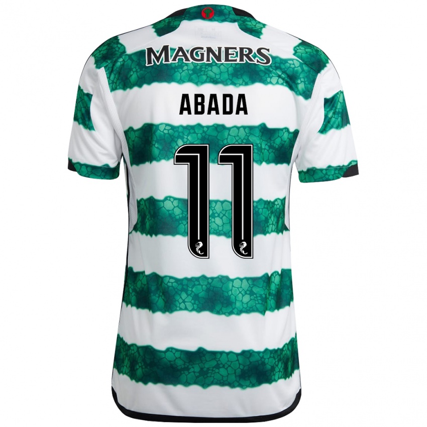 Børn Liel Abada #11 Grøn Hjemmebane Spillertrøjer 2023/24 Trøje T-Shirt