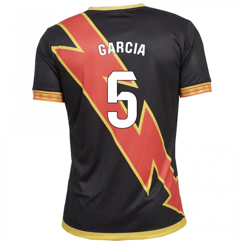 Børn Miguel García #5 Sort Udebane Spillertrøjer 2023/24 Trøje T-Shirt