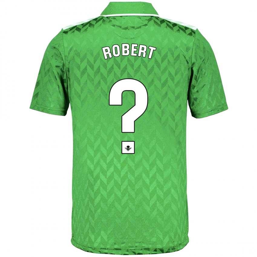 Børn Jaime Robert #0 Grøn Udebane Spillertrøjer 2023/24 Trøje T-Shirt
