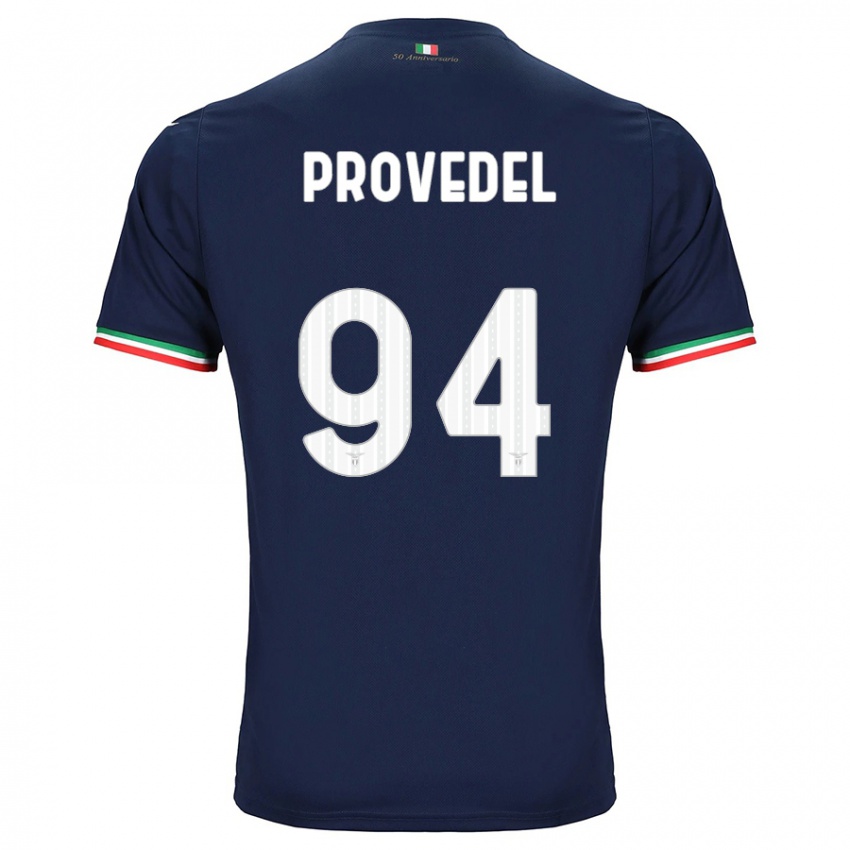Børn Ivan Provedel #94 Flåde Udebane Spillertrøjer 2023/24 Trøje T-Shirt