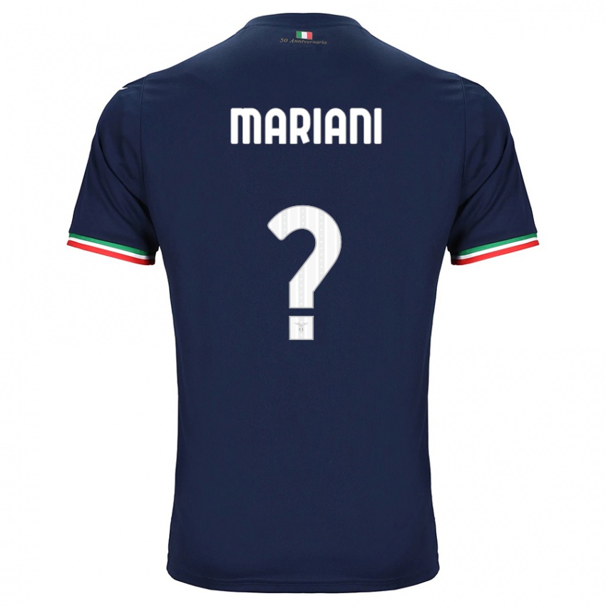 Børn Alessandro Mariani #0 Flåde Udebane Spillertrøjer 2023/24 Trøje T-Shirt
