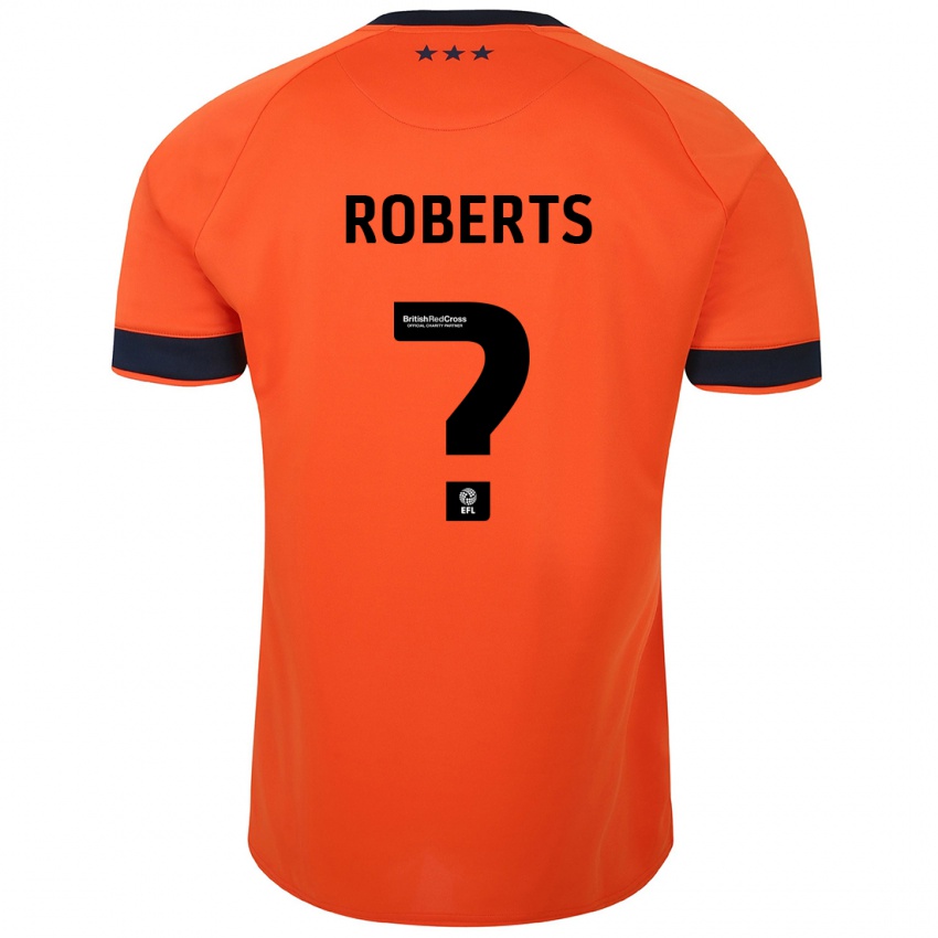Børn Mathaeus Roberts #0 Appelsin Udebane Spillertrøjer 2023/24 Trøje T-Shirt