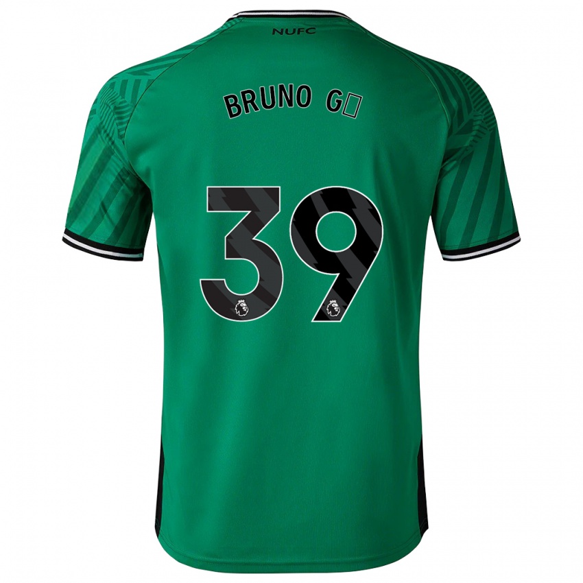 Børn Bruno Guimaraes #39 Grøn Udebane Spillertrøjer 2023/24 Trøje T-Shirt