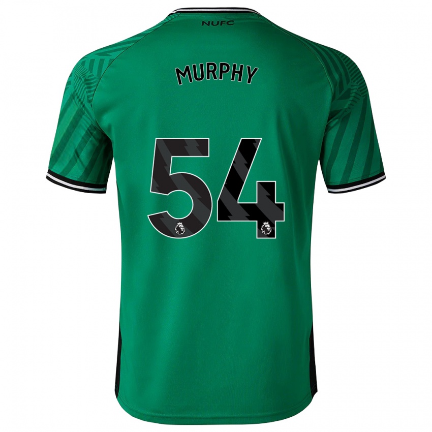 Børn Alex Murphy #54 Grøn Udebane Spillertrøjer 2023/24 Trøje T-Shirt