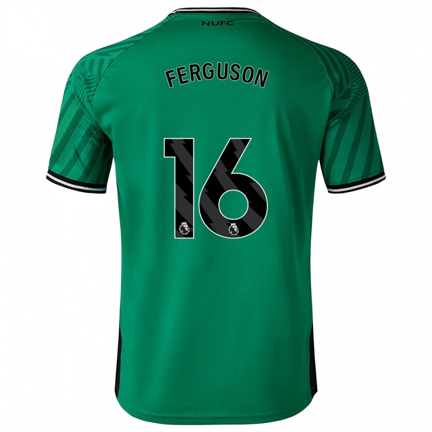 Børn Becky Ferguson #16 Grøn Udebane Spillertrøjer 2023/24 Trøje T-Shirt