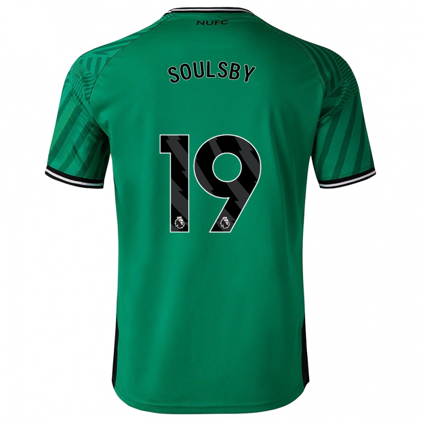 Børn Anna Soulsby #19 Grøn Udebane Spillertrøjer 2023/24 Trøje T-Shirt