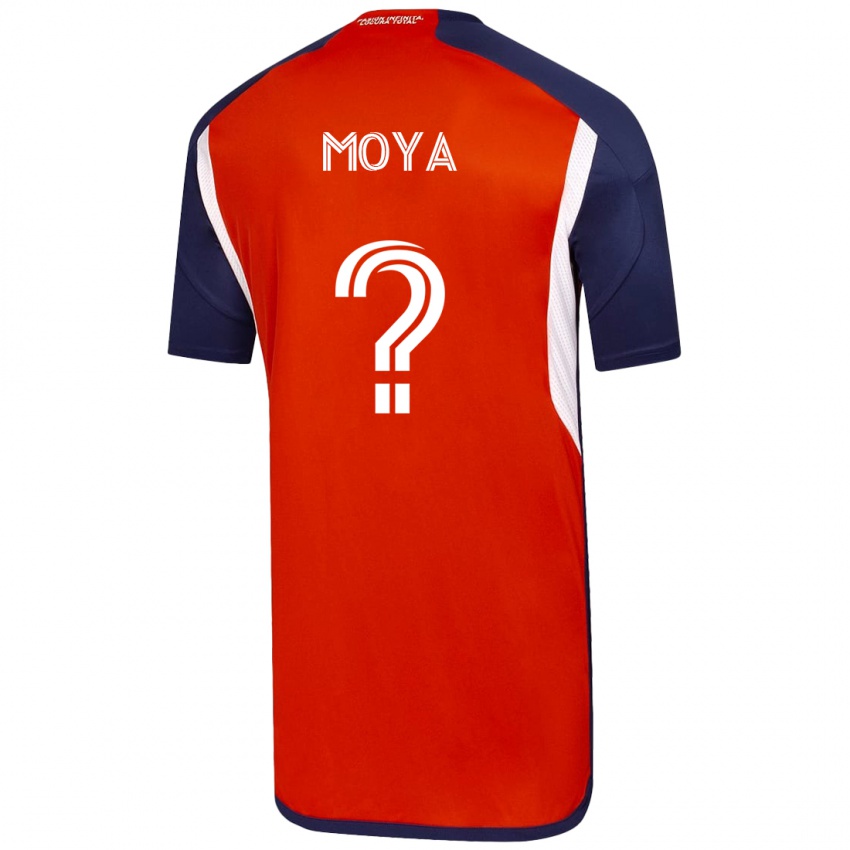 Børn Flavio Moya #0 Hvid Udebane Spillertrøjer 2023/24 Trøje T-Shirt