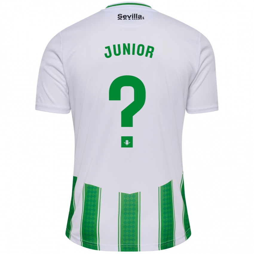 Mænd Clute Junior #0 Hvid Hjemmebane Spillertrøjer 2023/24 Trøje T-Shirt