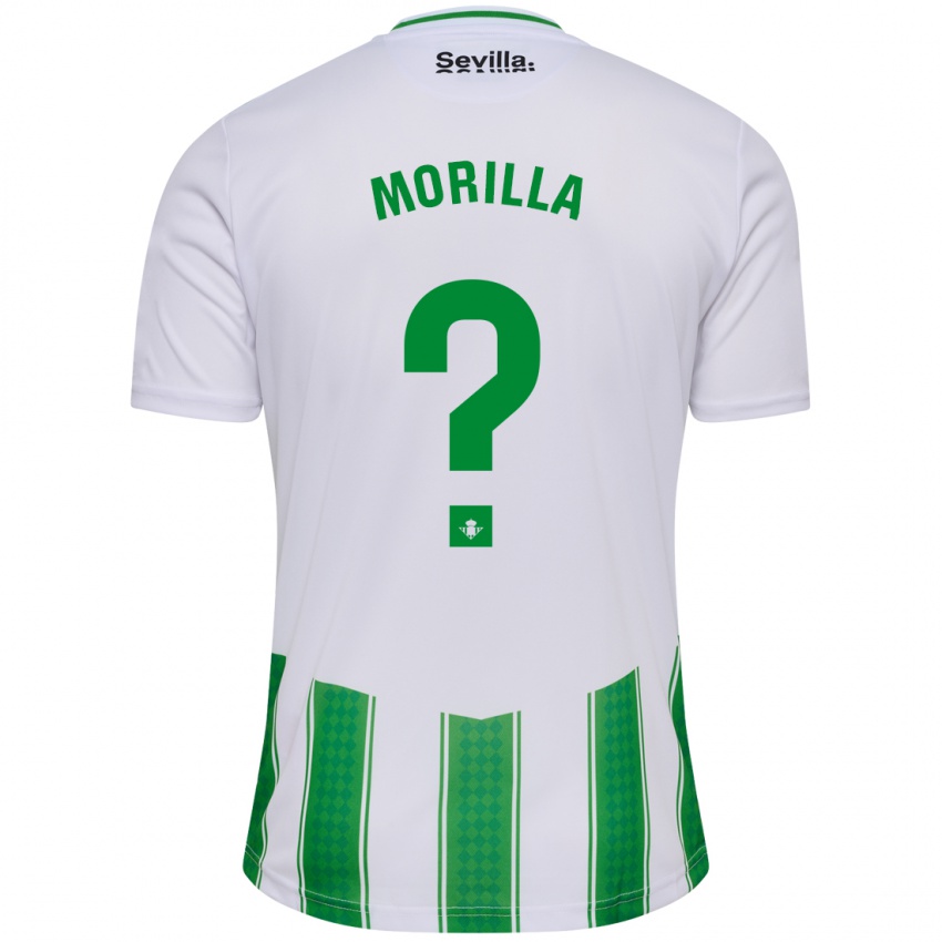 Mænd Jairo Morilla #0 Hvid Hjemmebane Spillertrøjer 2023/24 Trøje T-Shirt