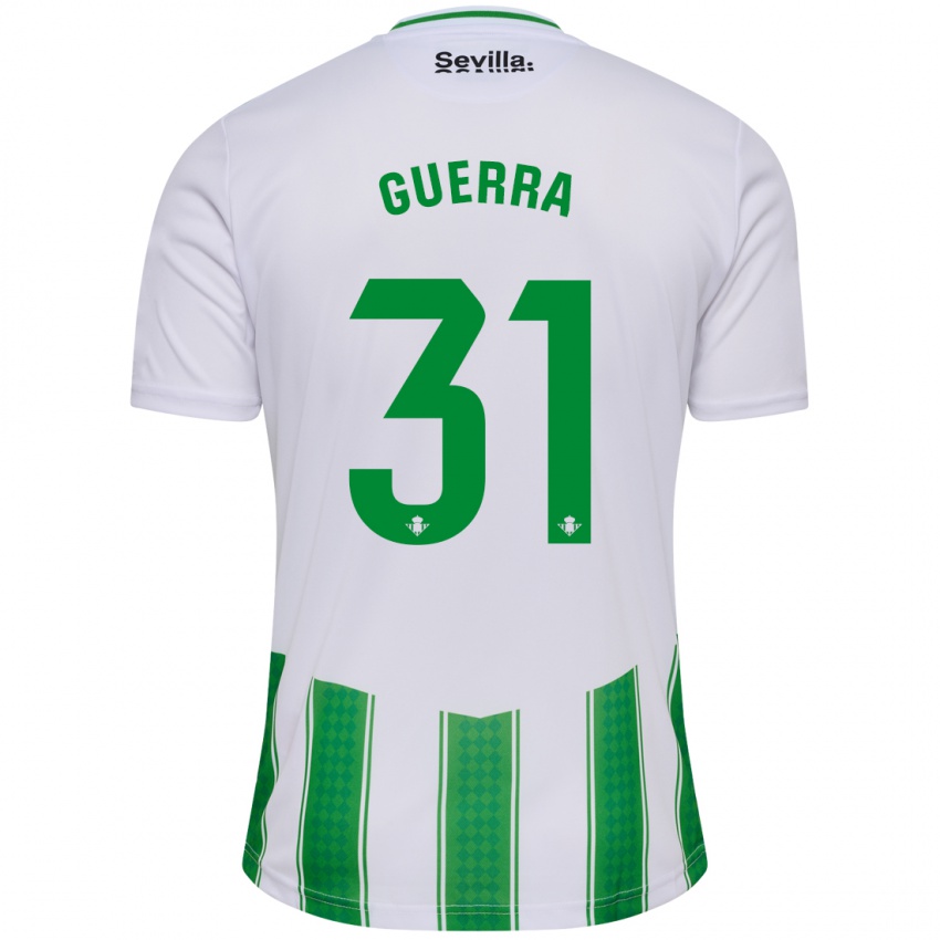 Mænd Ana Guerra Morcillo #31 Hvid Hjemmebane Spillertrøjer 2023/24 Trøje T-Shirt