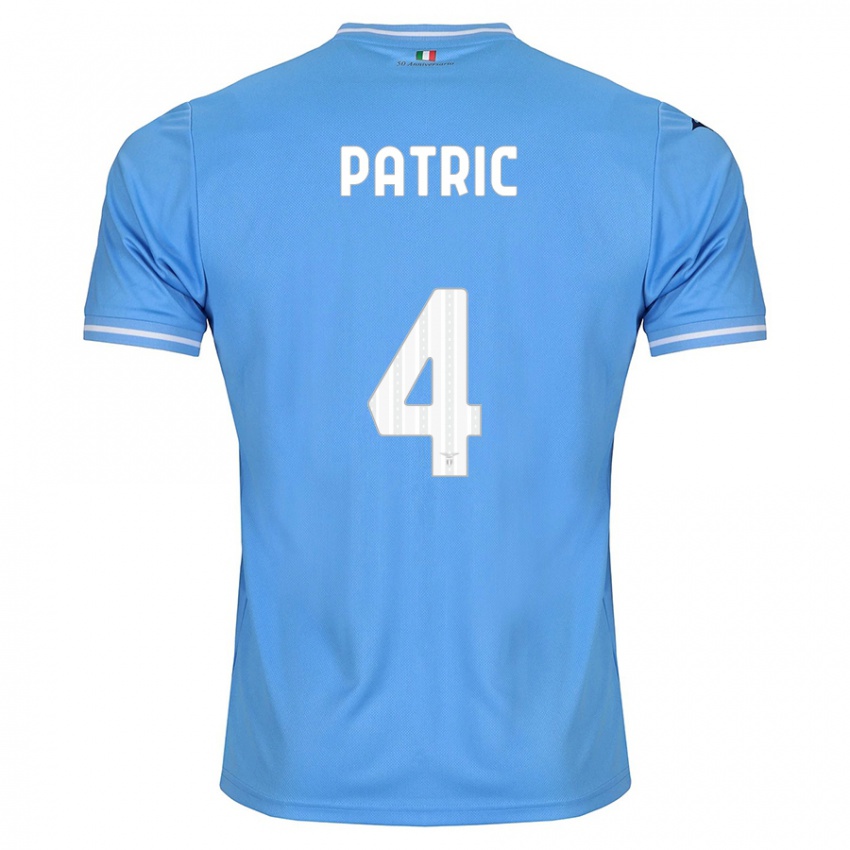 Mænd Patric #4 Blå Hjemmebane Spillertrøjer 2023/24 Trøje T-Shirt