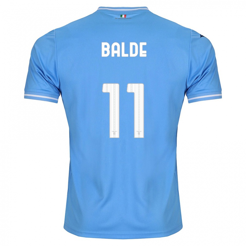Mænd Mahamadou Balde #11 Blå Hjemmebane Spillertrøjer 2023/24 Trøje T-Shirt