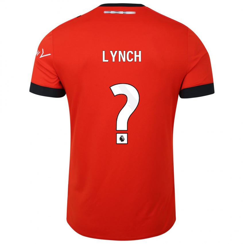 Mænd Oliver Lynch #0 Rød Hjemmebane Spillertrøjer 2023/24 Trøje T-Shirt