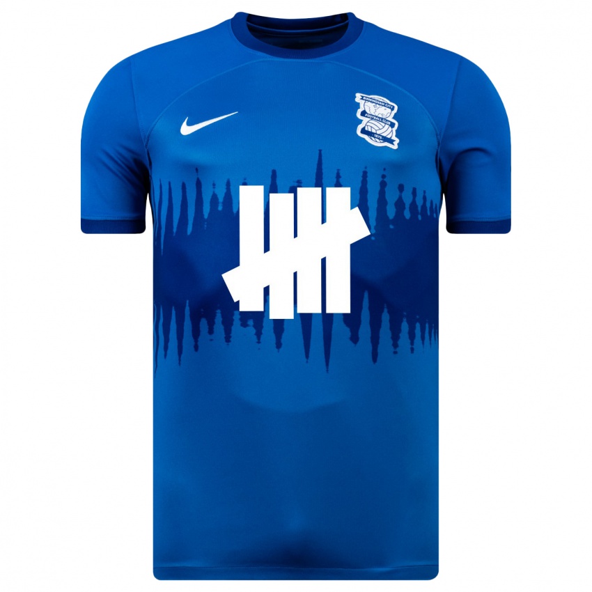 Mænd Claudia Walker #21 Blå Hjemmebane Spillertrøjer 2023/24 Trøje T-Shirt