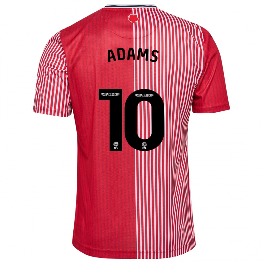 Mænd Che Adams #10 Rød Hjemmebane Spillertrøjer 2023/24 Trøje T-Shirt