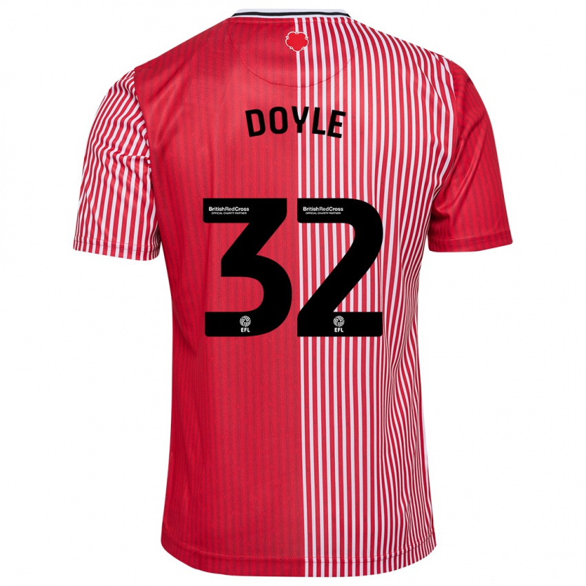 Mænd Kamari Doyle #32 Rød Hjemmebane Spillertrøjer 2023/24 Trøje T-Shirt