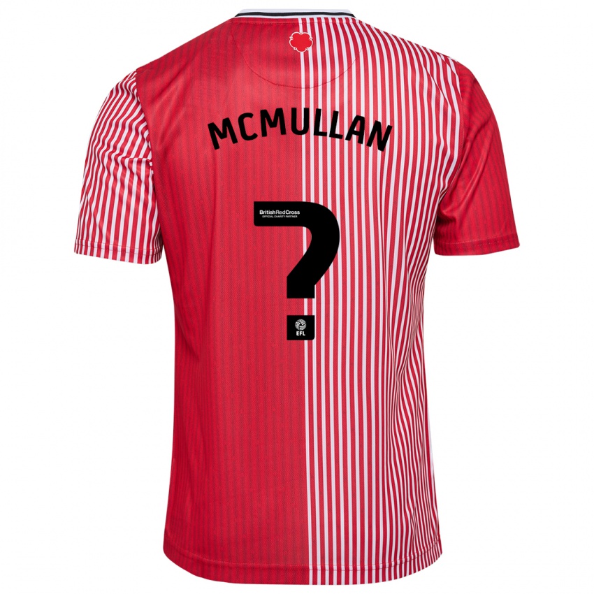Mænd Korban Mcmullan #0 Rød Hjemmebane Spillertrøjer 2023/24 Trøje T-Shirt
