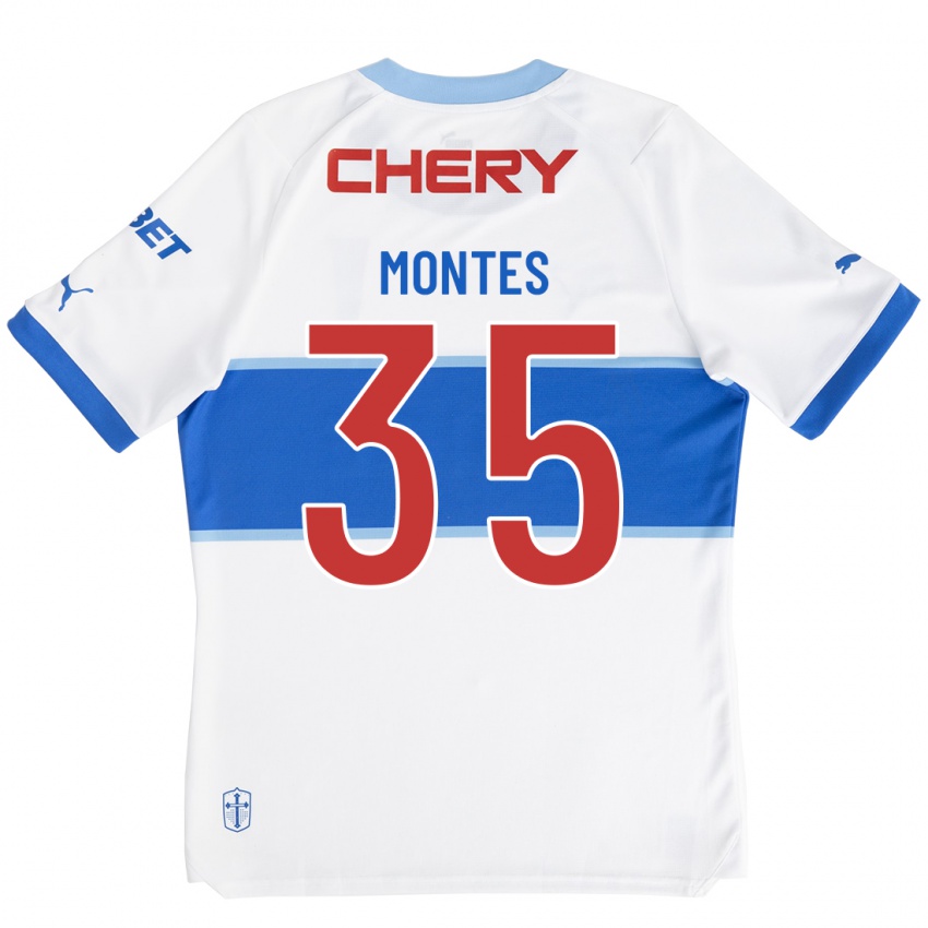 Mænd Clemente Montes #35 Hvid Hjemmebane Spillertrøjer 2023/24 Trøje T-Shirt