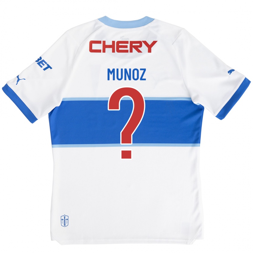 Mænd Luis Muñoz #0 Hvid Hjemmebane Spillertrøjer 2023/24 Trøje T-Shirt