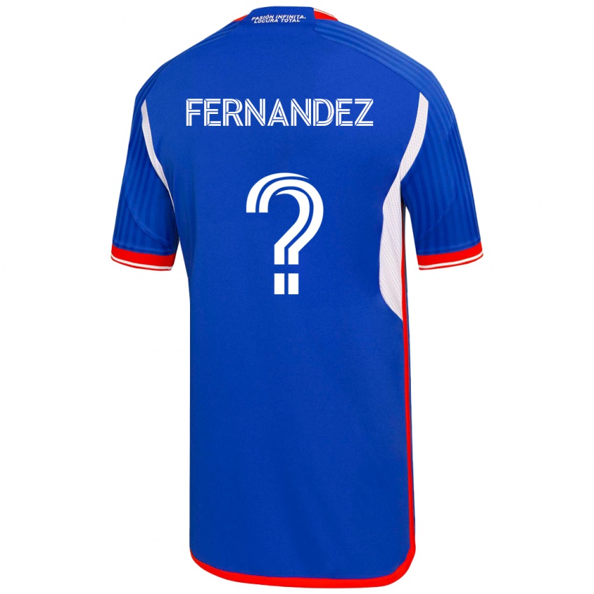 Mænd José Matías Fernández #0 Blå Hjemmebane Spillertrøjer 2023/24 Trøje T-Shirt