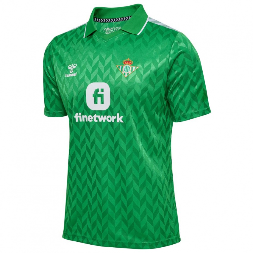 Mænd Berto Rosas #17 Grøn Udebane Spillertrøjer 2023/24 Trøje T-Shirt