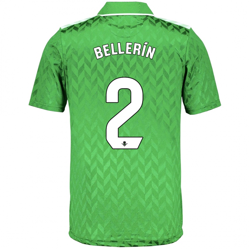 Mænd Hector Bellerin #2 Grøn Udebane Spillertrøjer 2023/24 Trøje T-Shirt