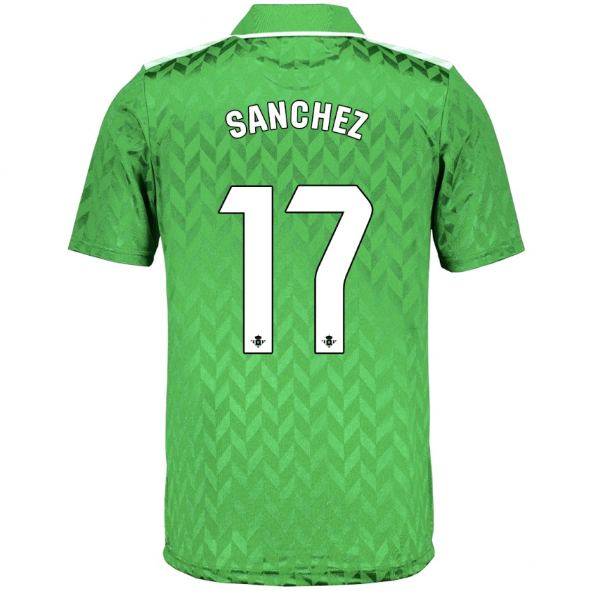 Mænd Rodri Sanchez #17 Grøn Udebane Spillertrøjer 2023/24 Trøje T-Shirt