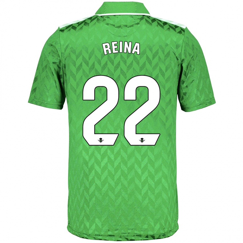 Mænd Carlos Reina #22 Grøn Udebane Spillertrøjer 2023/24 Trøje T-Shirt