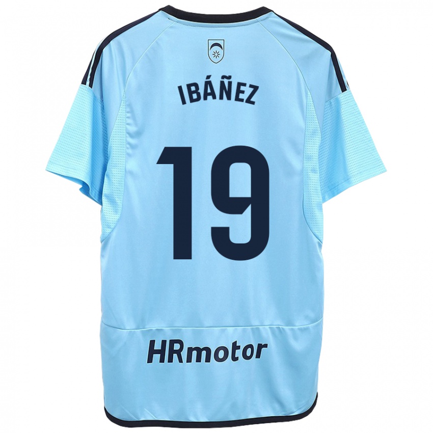 Mænd Pablo Ibáñez #19 Blå Udebane Spillertrøjer 2023/24 Trøje T-Shirt