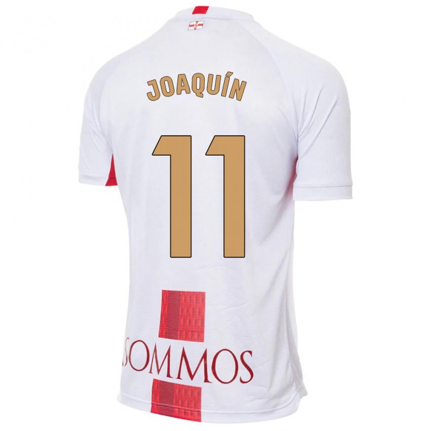 Mænd Joaquin Munoz #11 Hvid Udebane Spillertrøjer 2023/24 Trøje T-Shirt